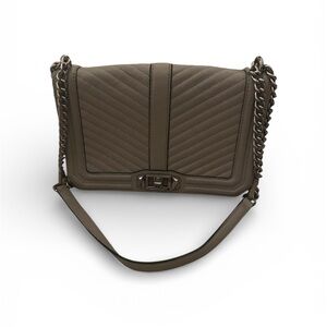 Rebecca Minkoff Women’s Tan Purse with Chain Strap